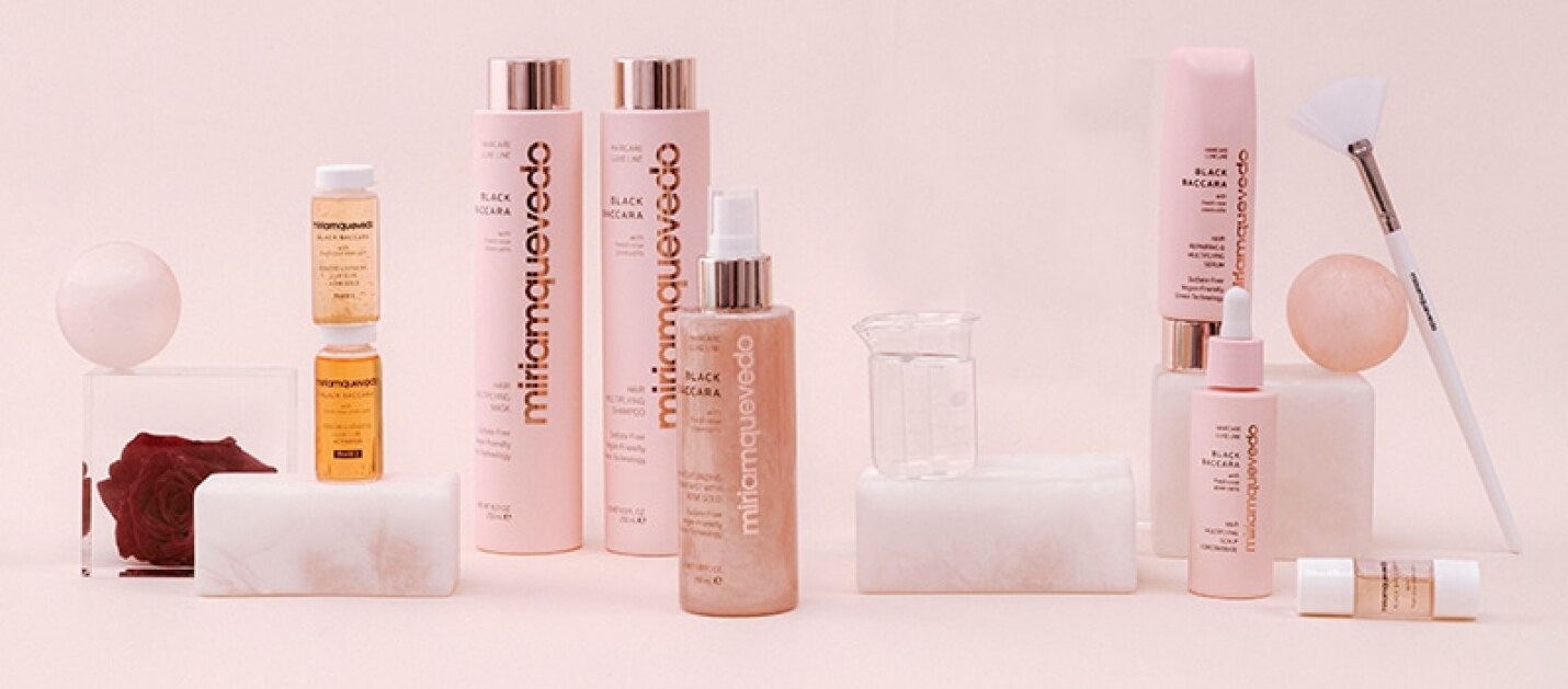 Haircare Black Baccara, la línea solidaria de Miriam Quevedo en apoyo a la AECC