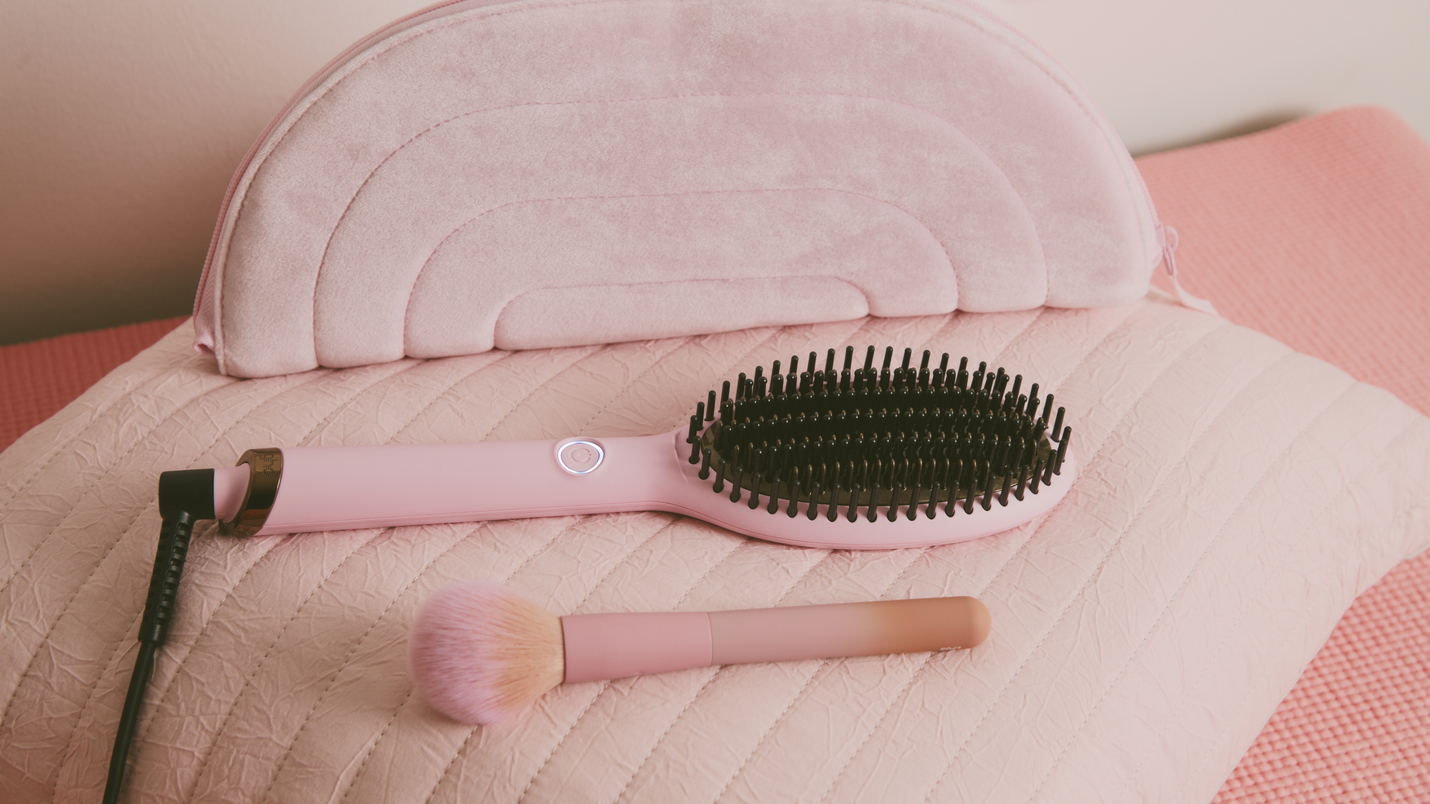 pink 2025 cepillo ghd
