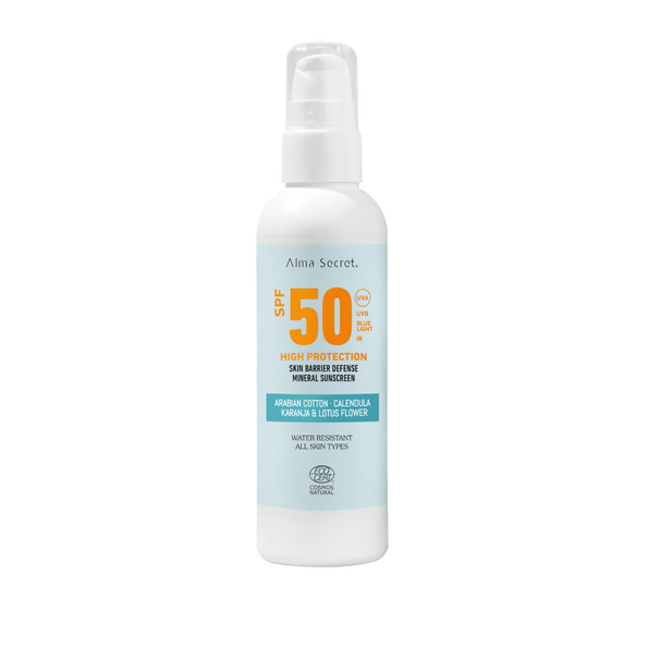 Crema Protectora Solar Corporal SPF 50, de Alma Secret