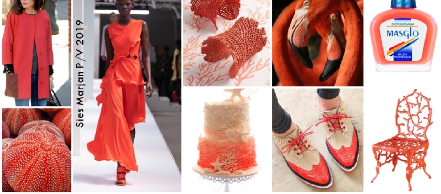 Uñas Masglo en Living Coral, el color del 2019