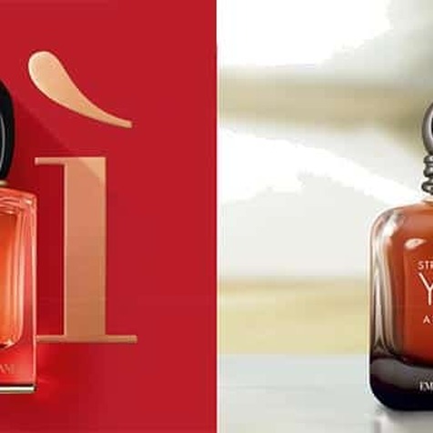 Armani Sì Intense y Stronger With You Absolutely. Dos perfumes con gran fondo