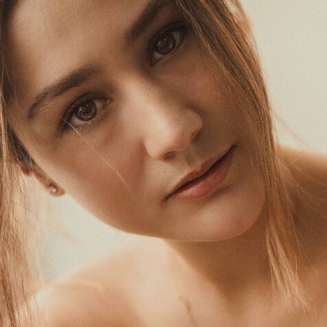 Chica piel sana
