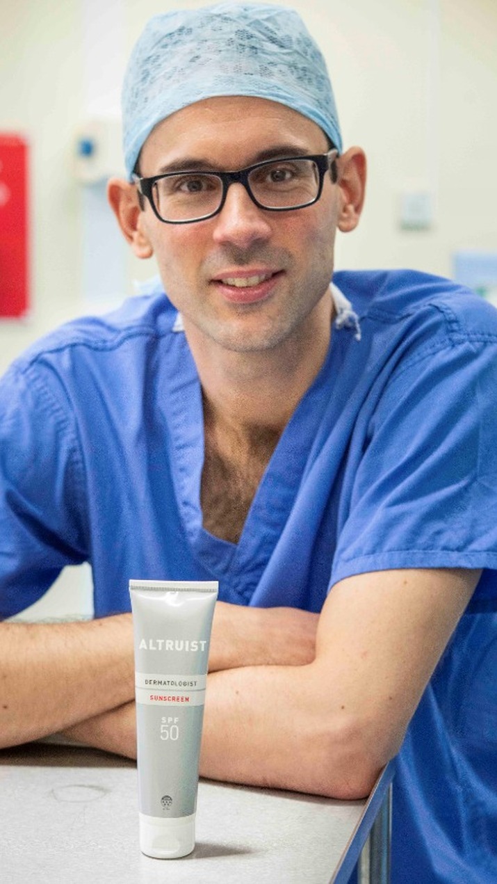 Entrevistamos al Dr Andrew Birnie, Fundador de Altruist, protección solar al alcance de todos